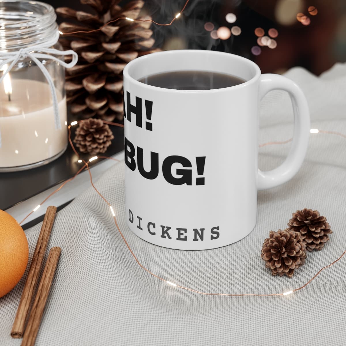 Bah! Humbug! — On a mug