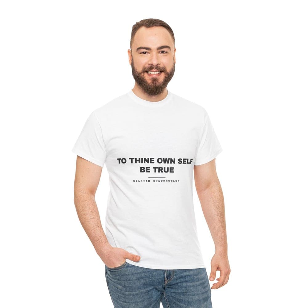 To thine own self be true — On a tee