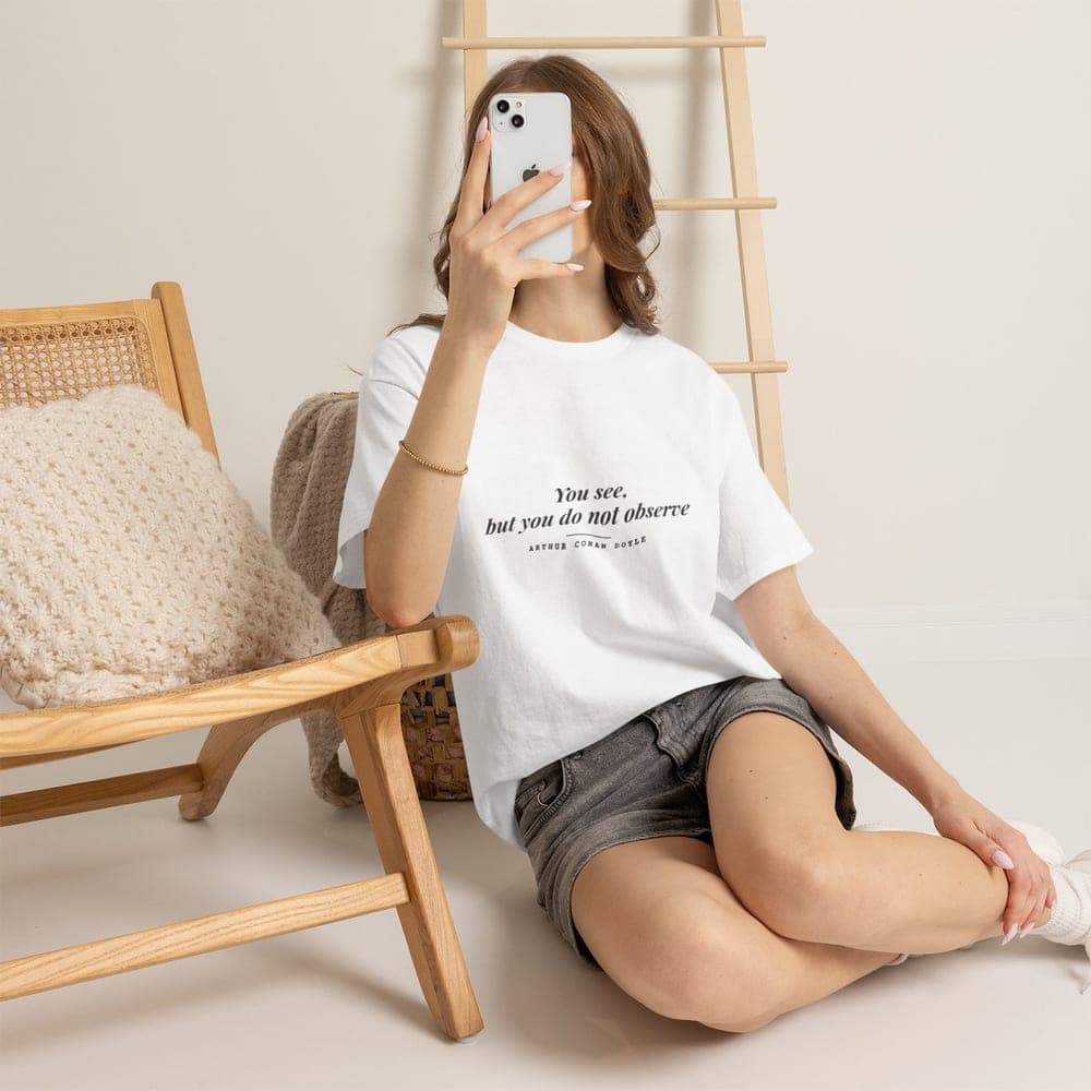 You see, but you do not observe — On a tee