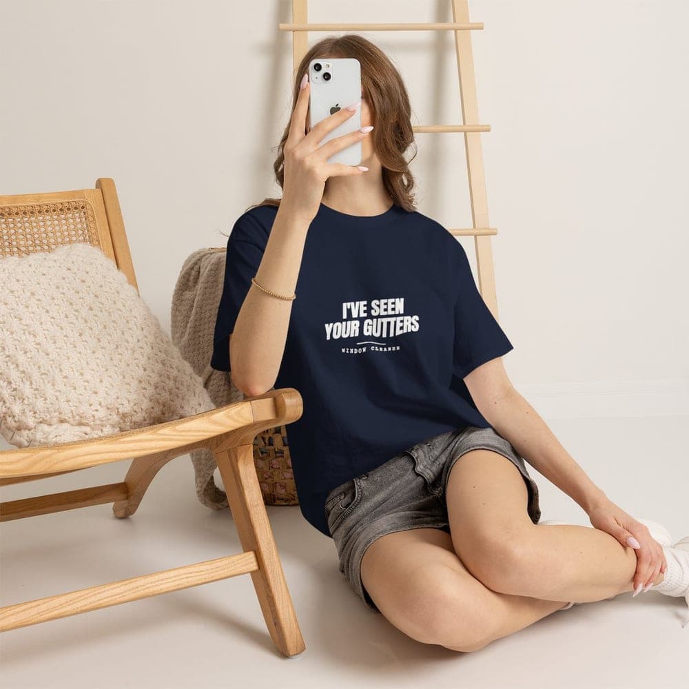 I've seen your gutters — On a tee