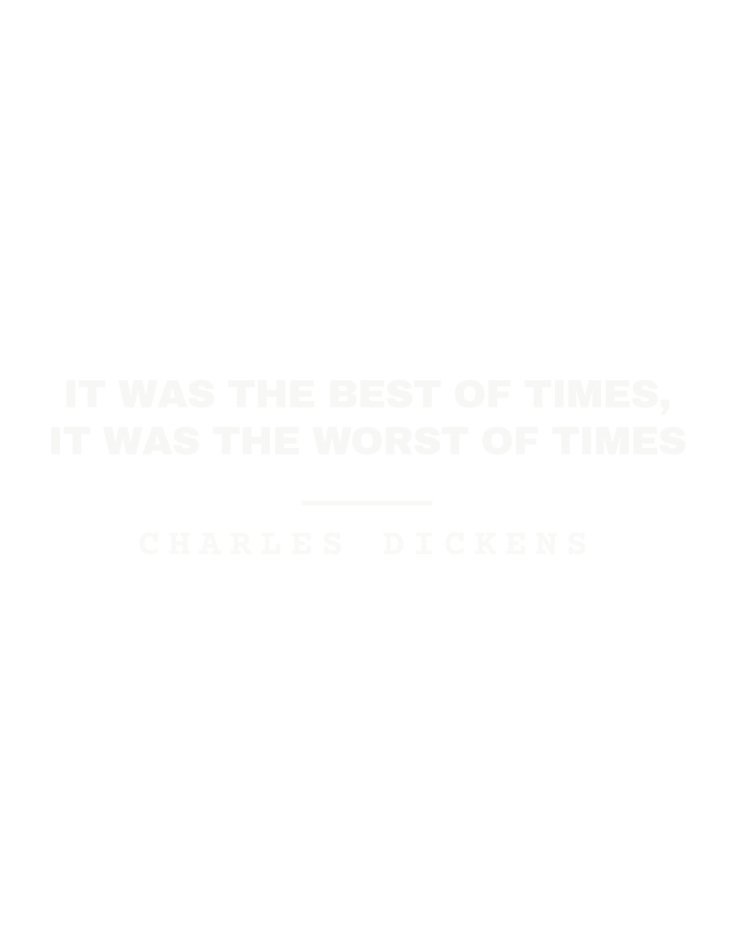 It was the best of times, it was the worst of times