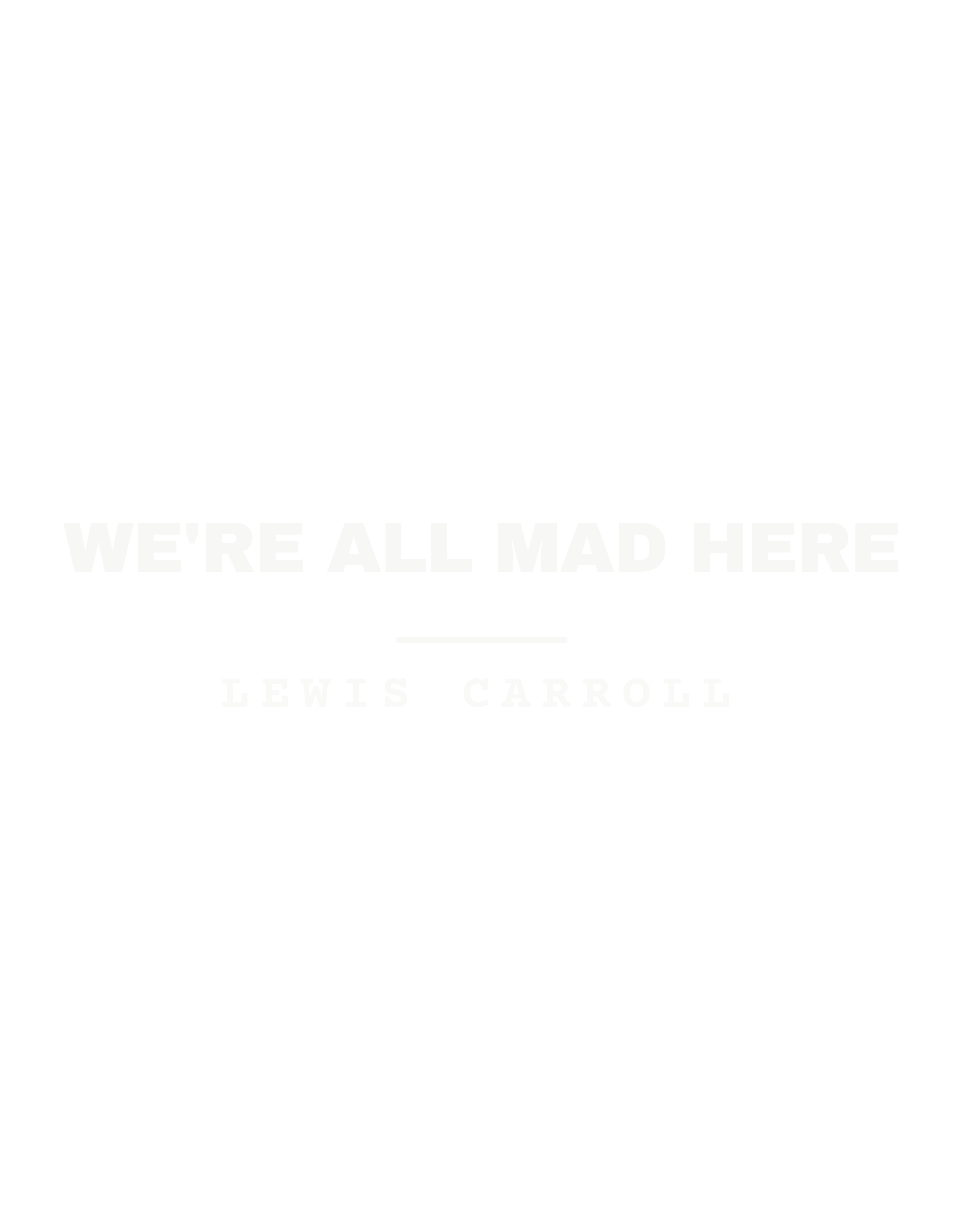 We're all mad here