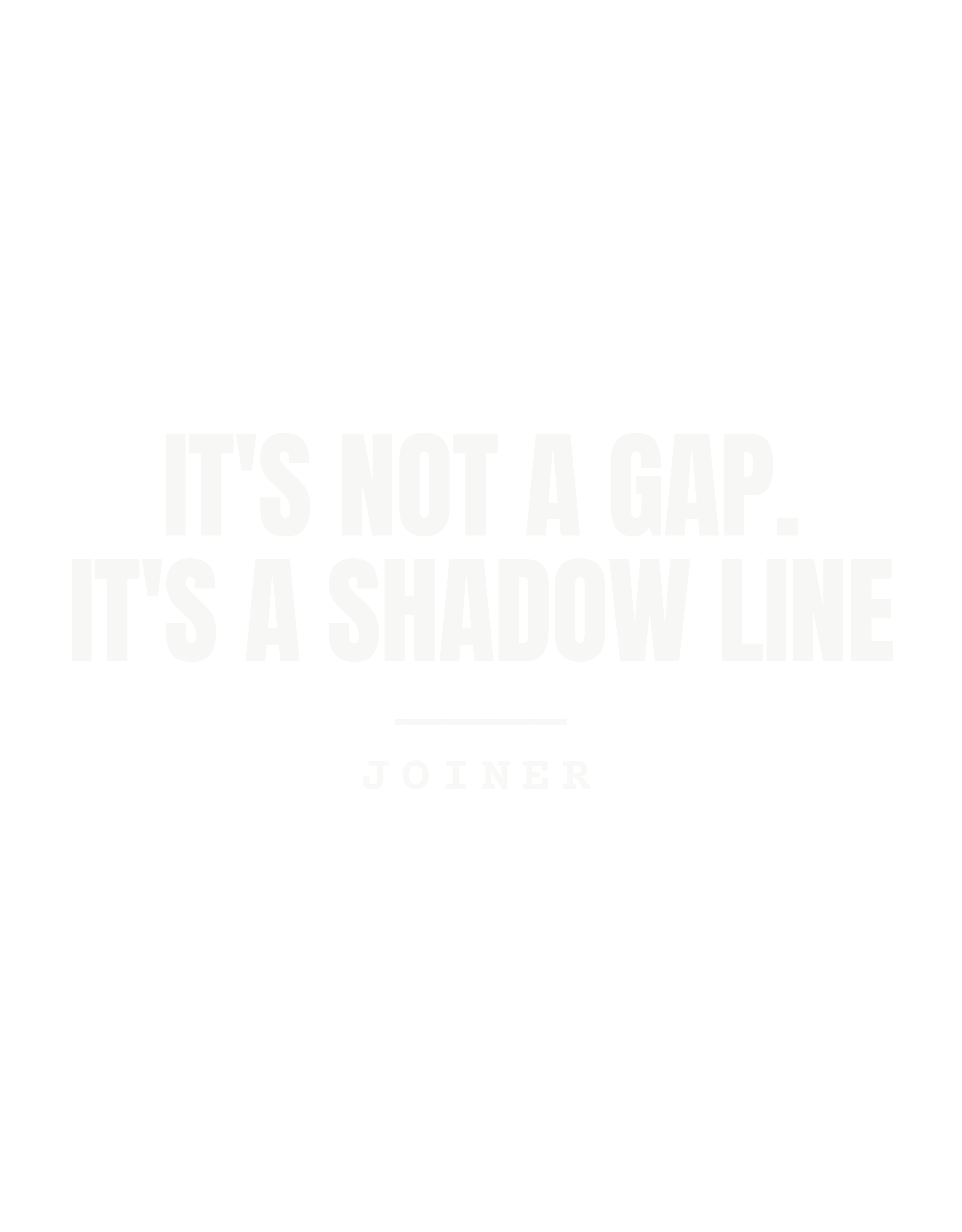 It's not a gap. It's a shadow line