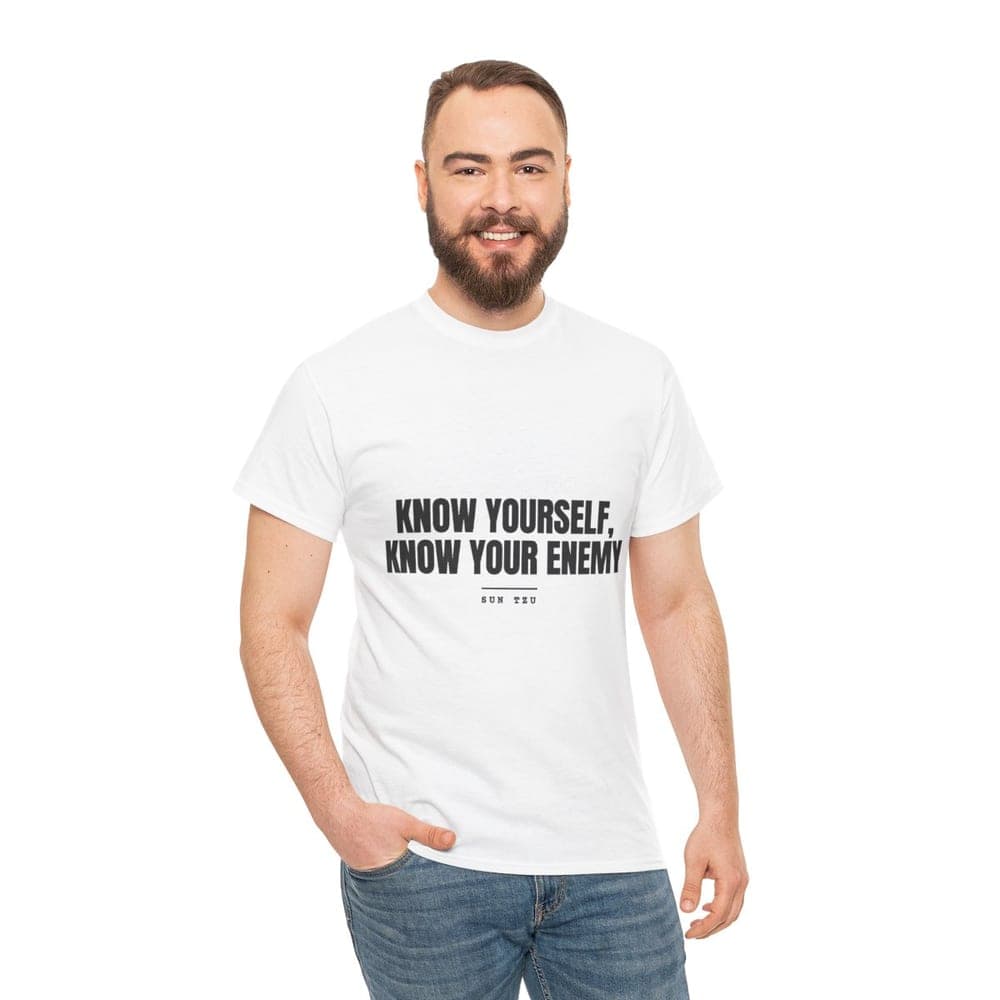 Know yourself, know your enemy — On a tee