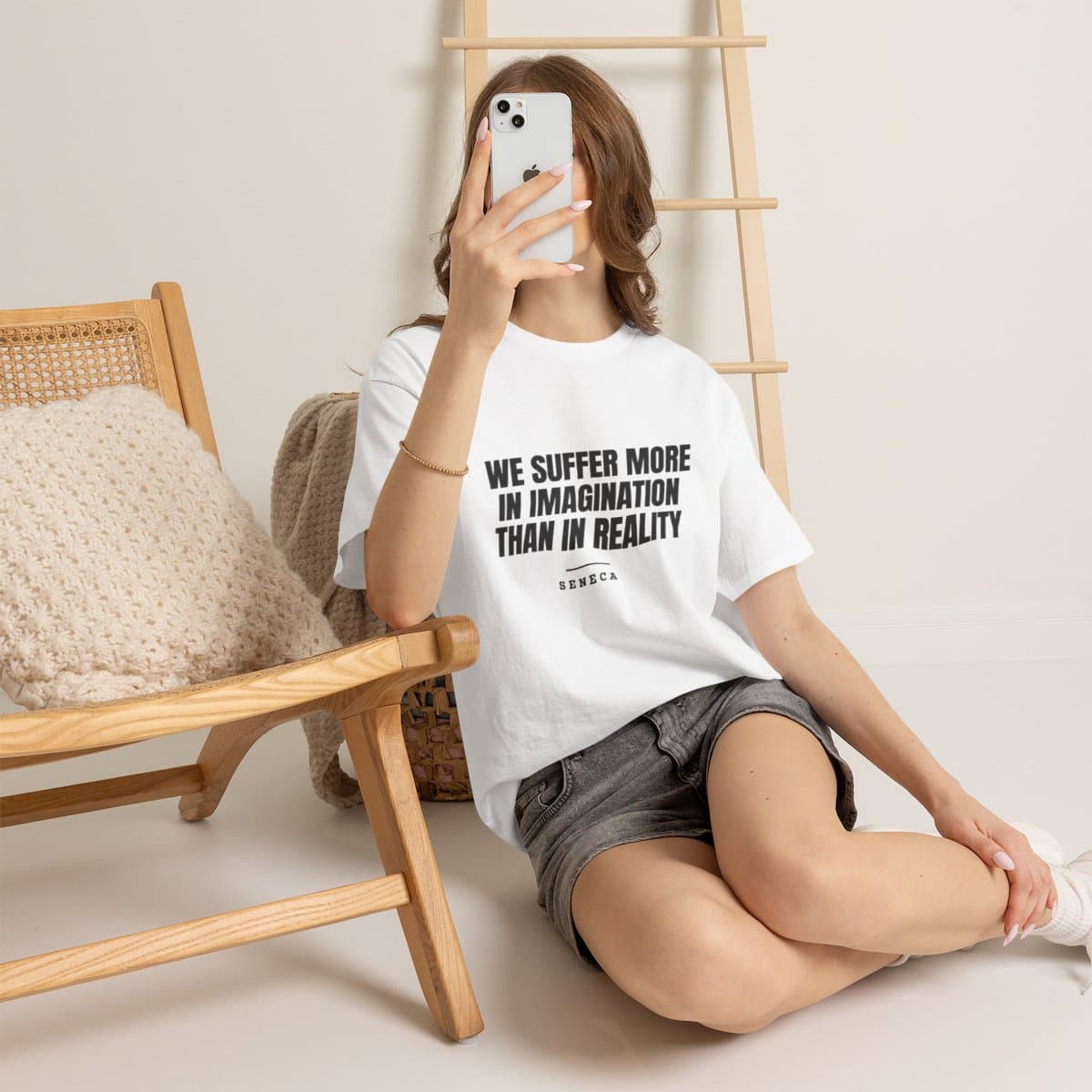 We suffer more in imagination than in reality — On a tee