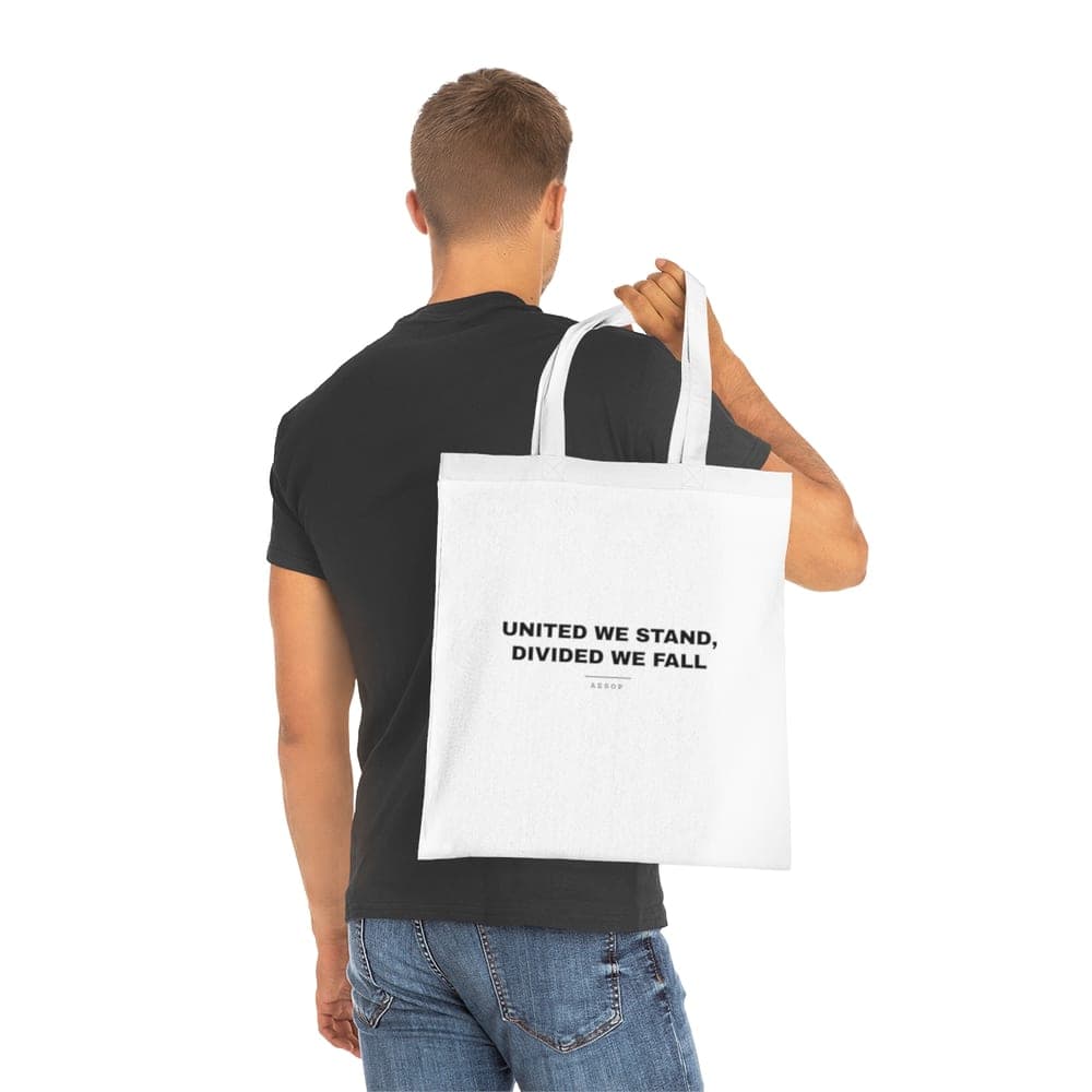 United we stand, divided we fall — On a tote